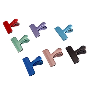Hot selling good quality iron powder food bag small seal clip