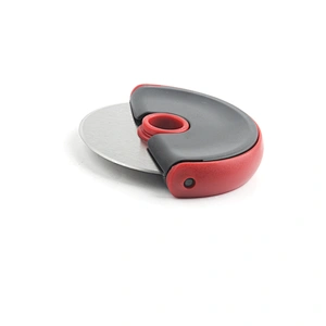 High quality plastic blade easily cuts plastic pizza cutter