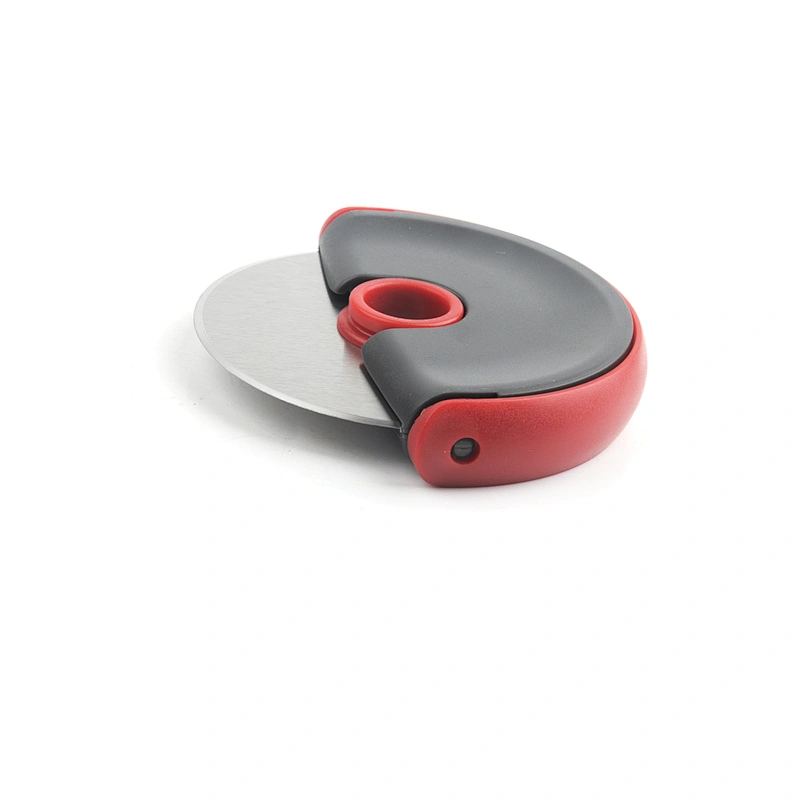 High quality plastic blade easily cuts plastic pizza cutter