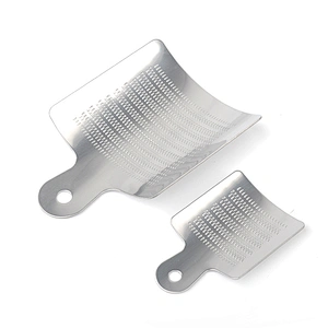 stainless steel spoon-shape food grater set for garlic,garlic crusher for ginger,gralic