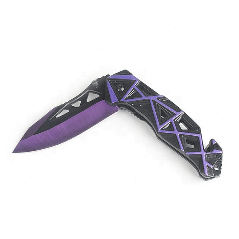 New professional utility pocket folding knife  with aluminum handle