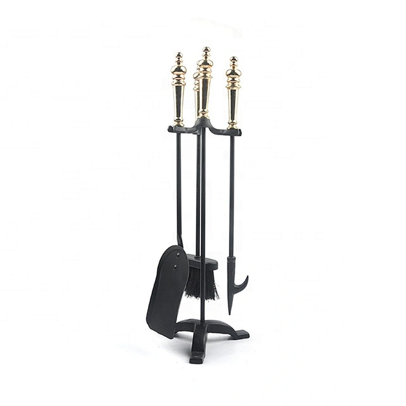 Fireside standing zinc alloy fireplace tools set for sale