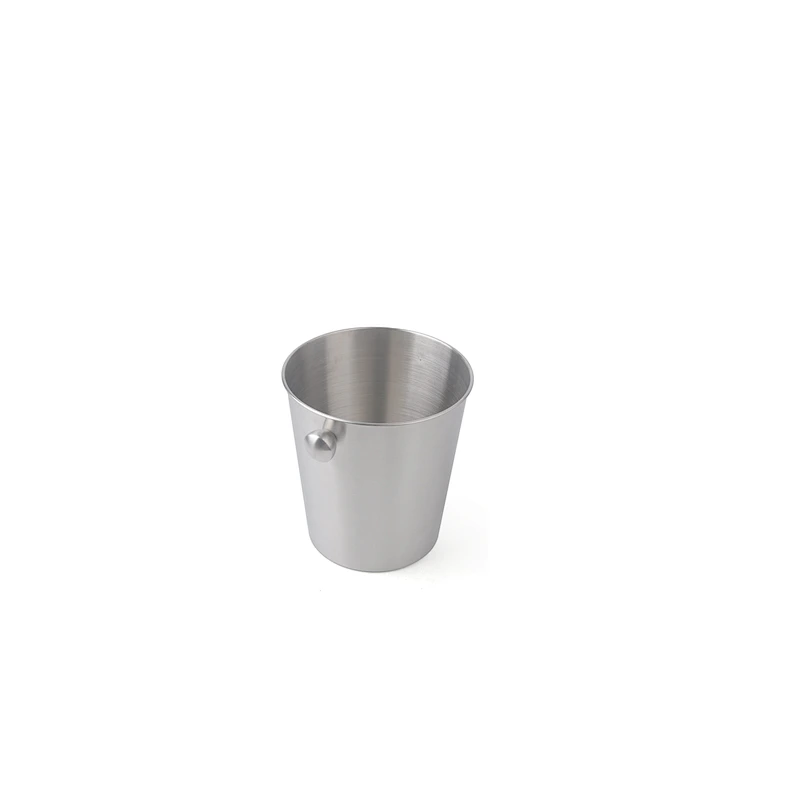 Wholesale stainless steel personalized round double wall ice bucket