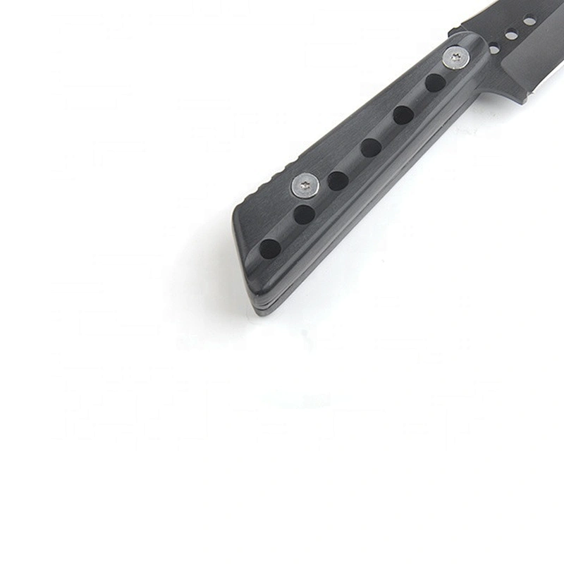 All Black Coating 3Cr13 Full Tang Survival Hunting  Knife with ABS Handle