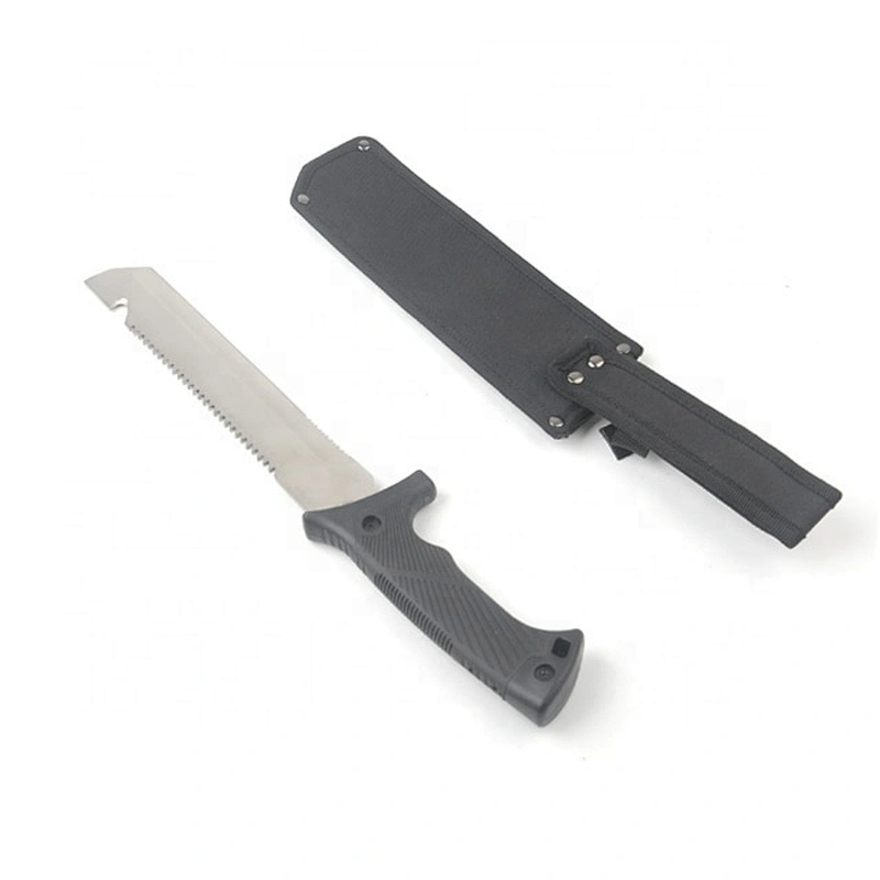 Multi Purpose Stainless Steel  Outdoor Survival Hunting Machete with Saw Hook