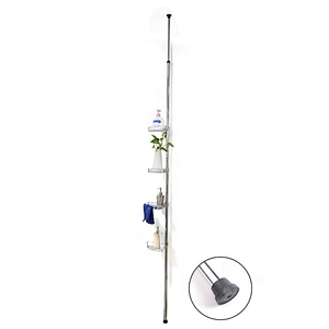 Modern Bathroom Shower  Storage Stainless Steel  Corner Shower Rack