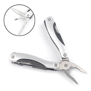 9 in 1 Outdoor Multi functions Stainless Steel Plier with Aluminium black Handle