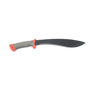 New professional outdoor survival knife matchet with TPR handle