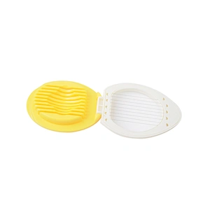 kitchen gadget mini plastic egg slicer with stainless steel wire