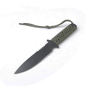 Professional stainless steel survival hunting camping knife