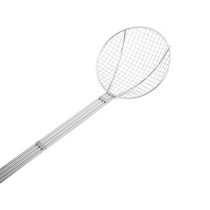 Stainless steel large capacity strainer Wire Mesh Frying Cooking Oil Draining Skimmer
