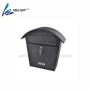 Hot Selling iron with powder coating Letter Box, Mail Box, Rust-proof