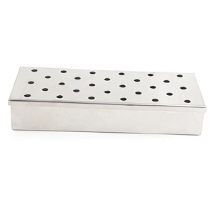 Barbecue Outdoor Grill Smoker Box  Wood Chip Smoker Box For Grill