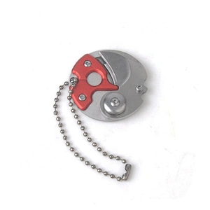 Multifunctional promotion mini gift knife with keychain