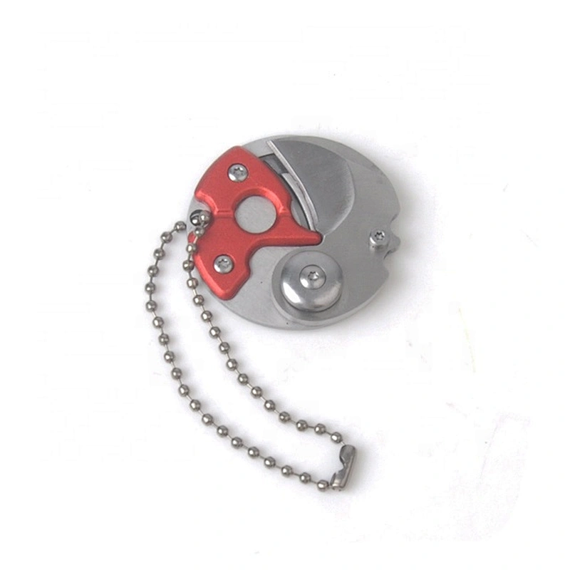 Multifunctional promotion mini gift knife with keychain