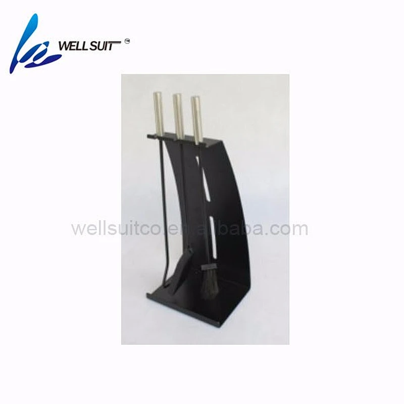 5 pieces high quality wooden handle Fireplace Tools set fireplace accessory