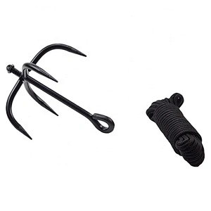 Stainless steel four climbing claws grappling hook for outdoor camping hiking tree rock mountain climbing Hook Claws