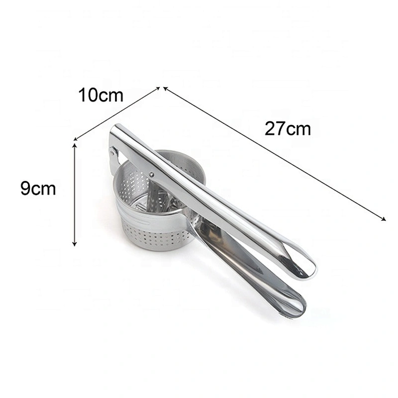 Kitchen Helper Potato Press Fruit and Vegetable Tools Ricer Stainless Steel Potato Masher