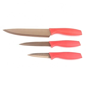 3pcs PP and Stainless steel multi-purpose kitchen knife
