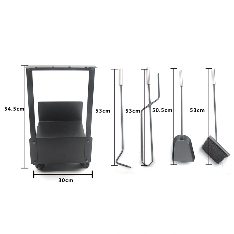 Outdoor garden firewood rack multifunction  fireplace tool