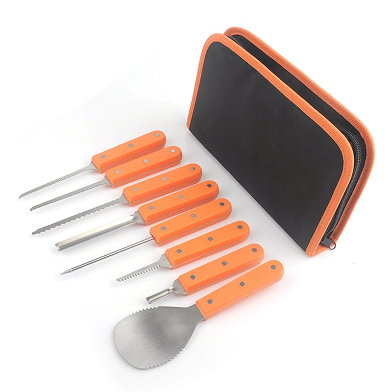 Party supplies wholesale halloween pumpkin carving tool kit