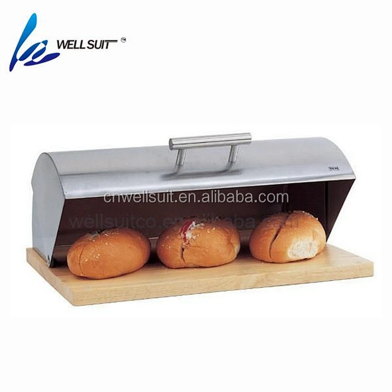 2018 Unique design colourful metal bread box