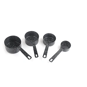 Stackable Stainless Steel Measuring Cups and Measuring Spoons Set