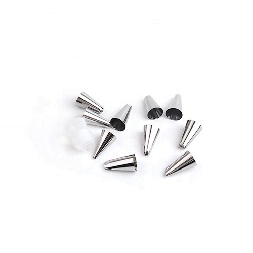 Seamless 304 Stainless Steel Cake Icing Nozzle Piping Tip