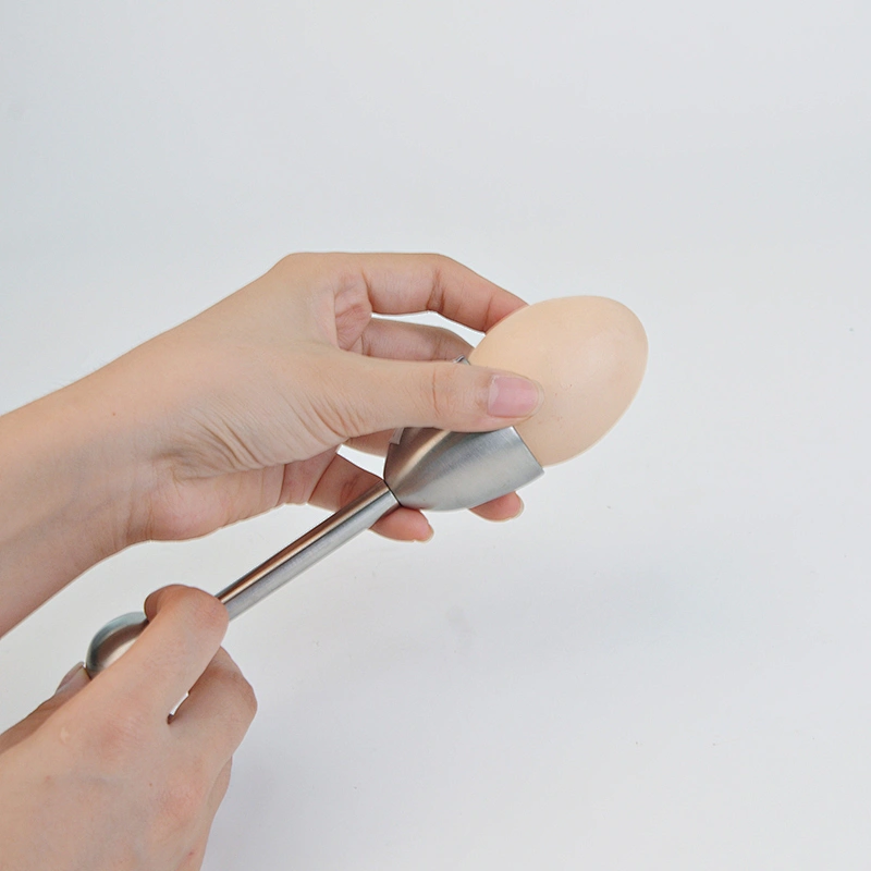 Stainless steel egg topper egg opener cracker