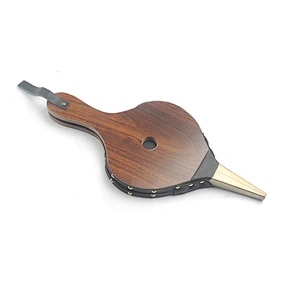 Wooden Fireplace Blower Manual Blower Leather Tiger Blower Roasting Fire Outdoor Barbecue Tool Fireplace Accessories