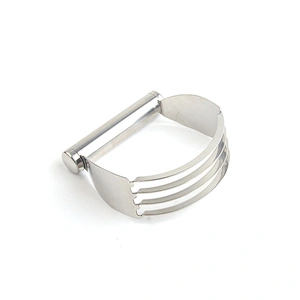 Stainless steel spring chef dough blender