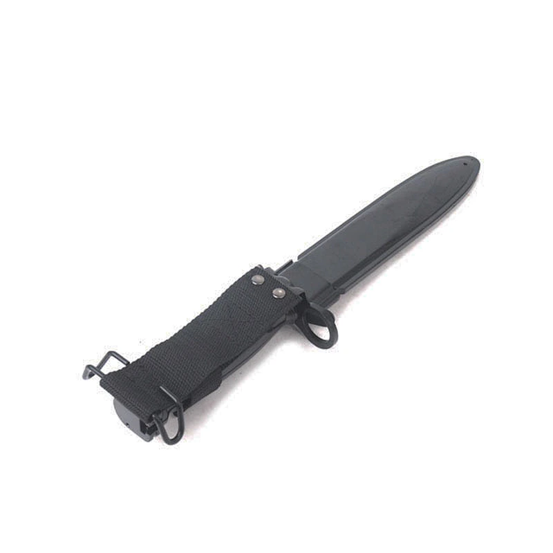 Multifunctional survival outdoor knife hunting with ABS sheath