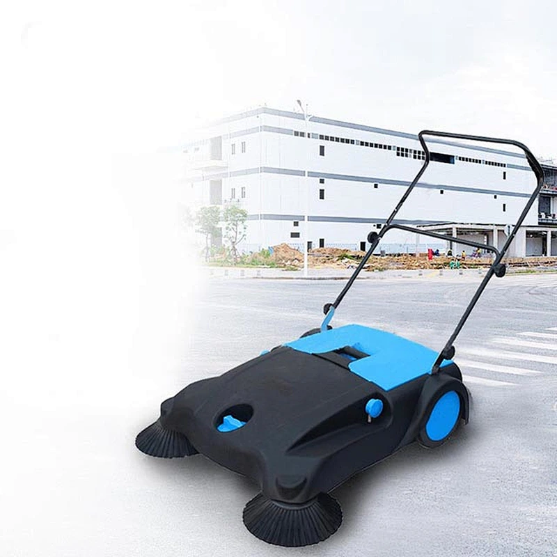 Manual Outdoor Road Garden Push Sweeper