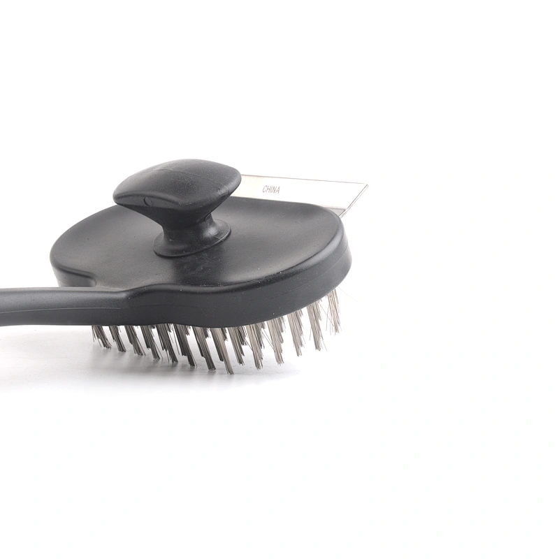 Wood Handle  Fiber Kitchen Sisal Wash Brushes Mini  Dish Cleaning Brush