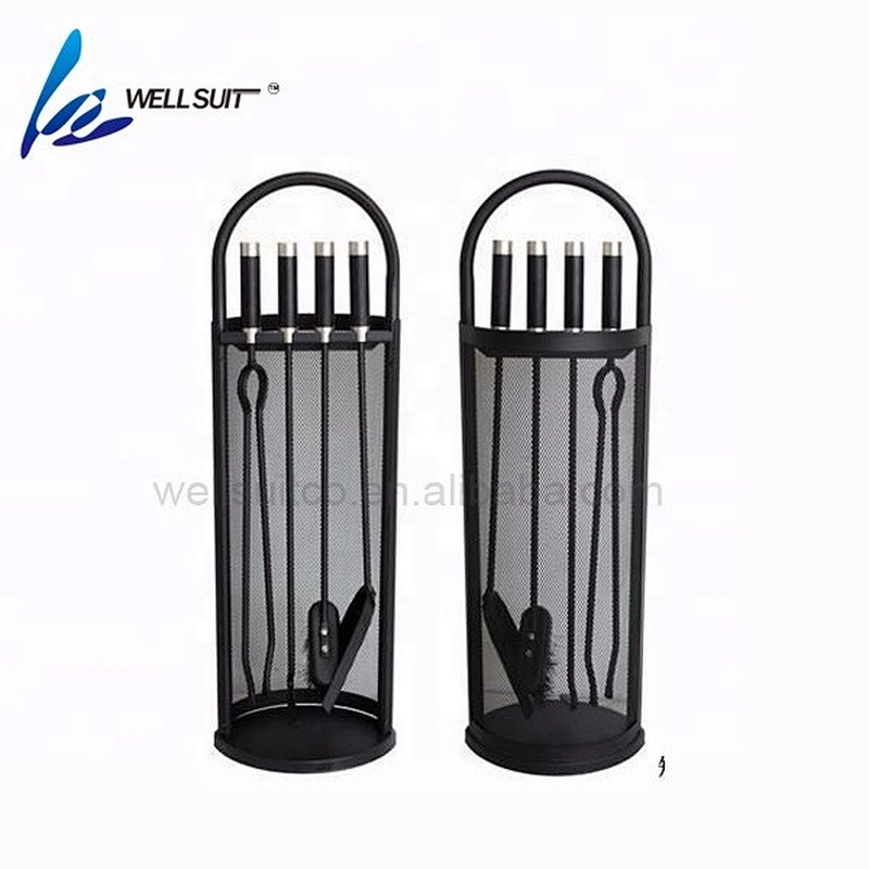 copper powder coating fireplace accessories shove brush poker clam