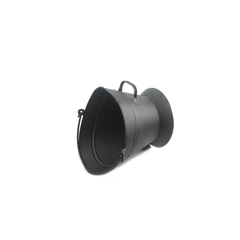 Log holder Oval Ash Bucket with Shovel Kit Garden Fireplace Bucket