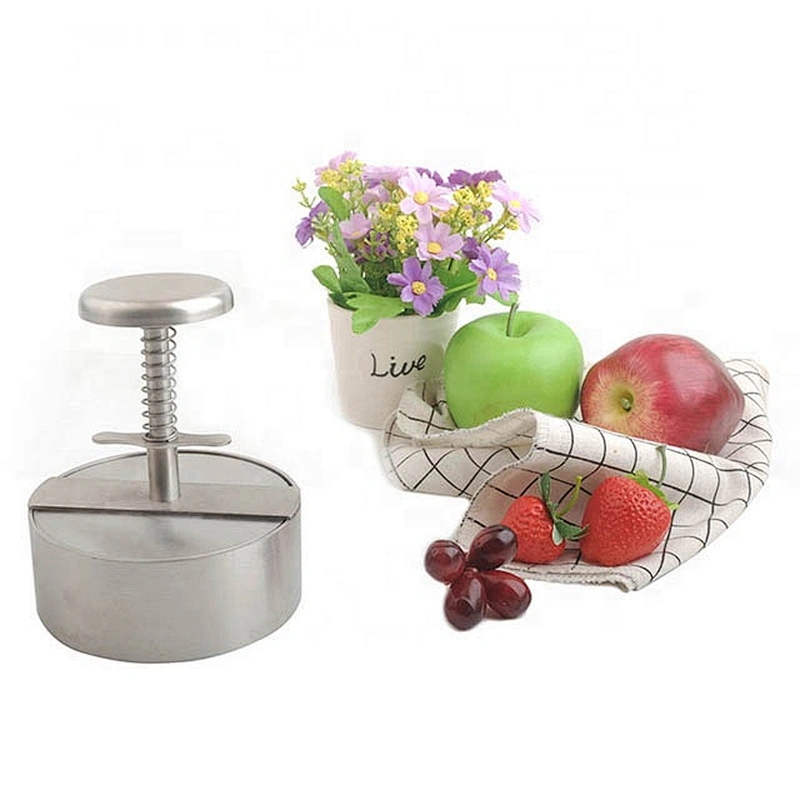 Food Grade Aluminum Burger Press Nonstick Cook Cooking Mold Hamburger Meat Press