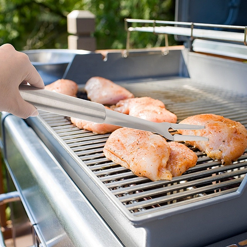 Easy to use  hot selling stainless steel BBQ tools set 3pcs with BBQ nylon bag