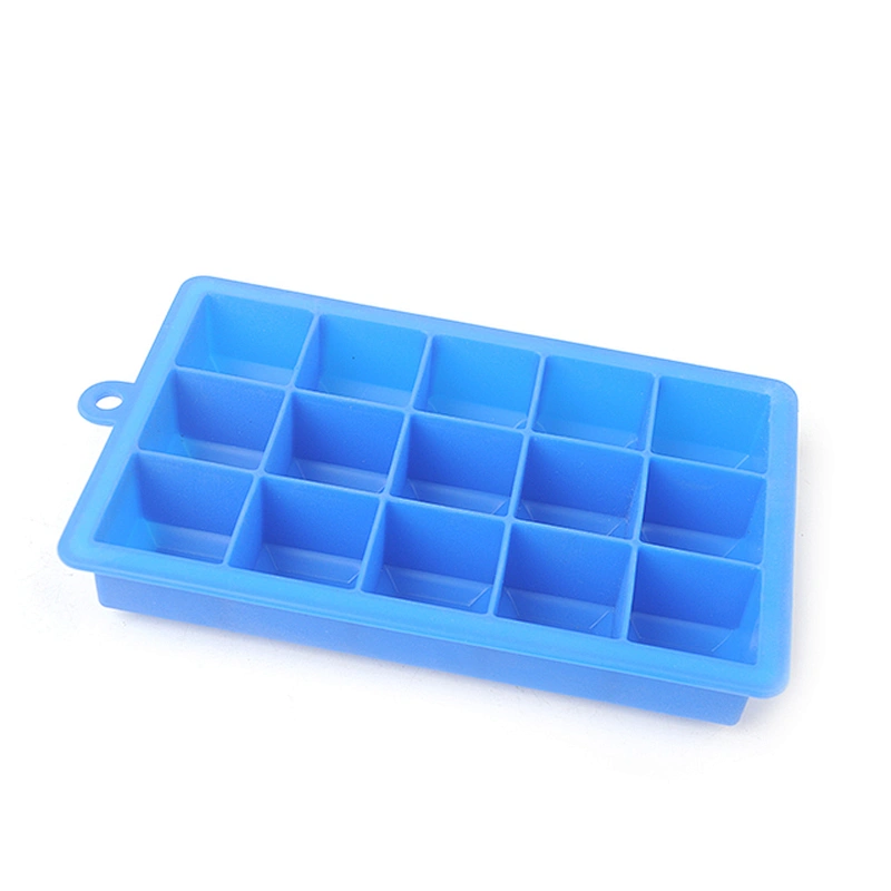 silicone ice ball maker mold set 6-sphere ice ball and 15-square ice tray