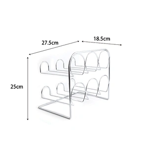 6 Bottle Wall Mounted Towel Champagne Storage Holder Black Metal Wall Hanging Wine Rack