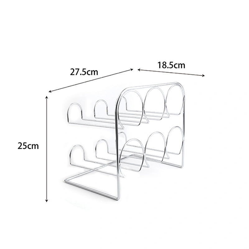 6 Bottle Wall Mounted Towel Champagne Storage Holder Black Metal Wall Hanging Wine Rack