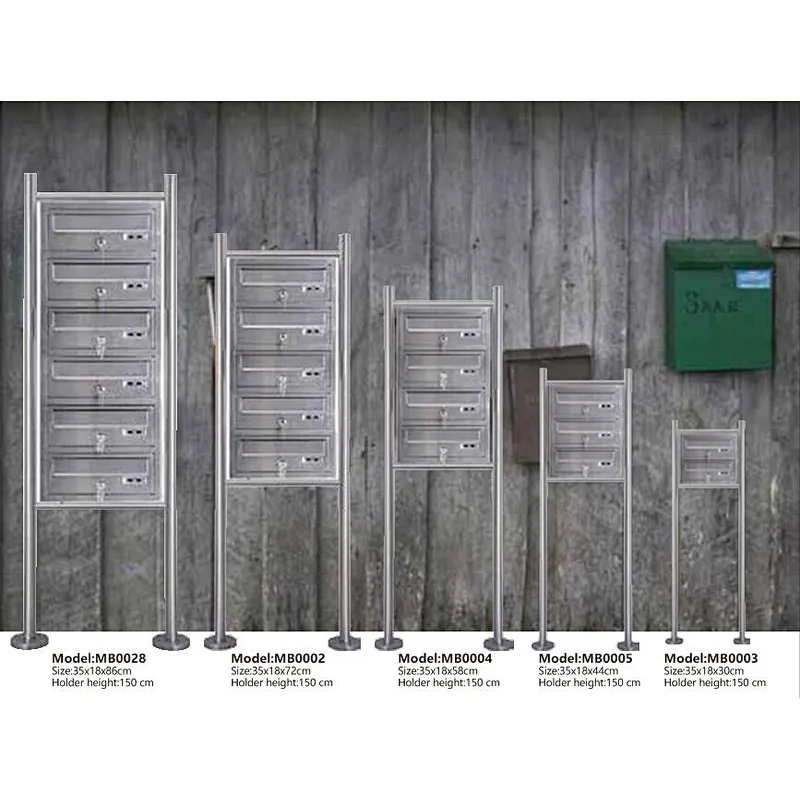 Wall-mounted Iron offices Mail box
