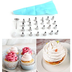 Seamless 304 Stainless Steel Cake Icing Nozzle Piping Tip