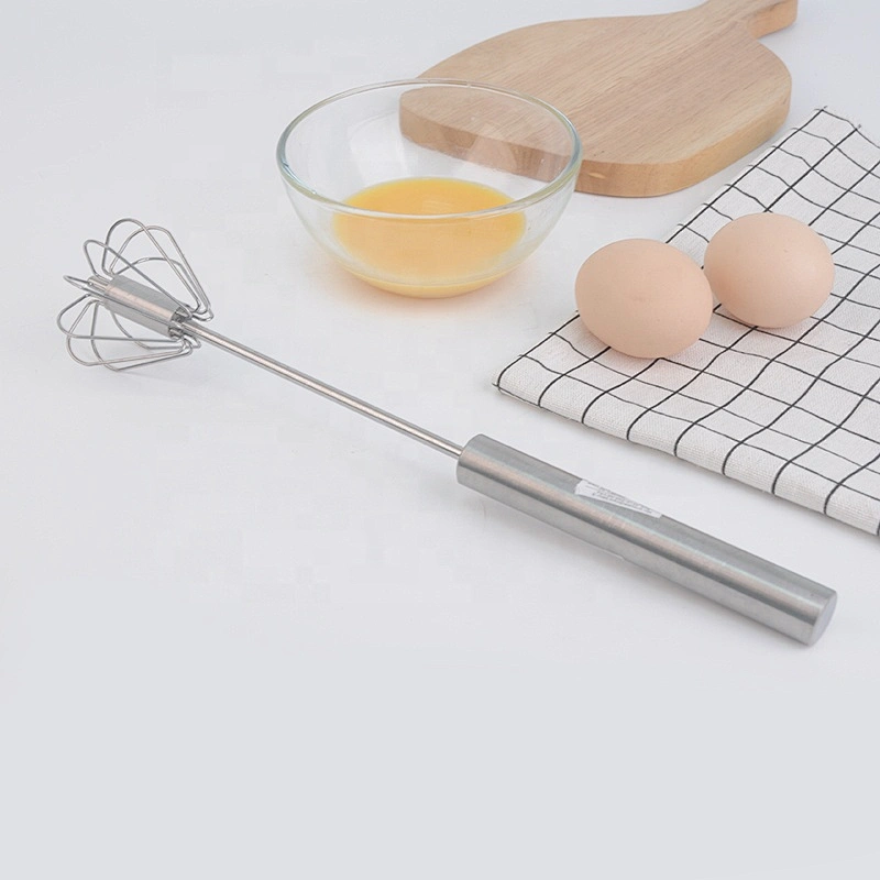 Stainless Steel Function Of Egg Beater Mixer For Kitchen Rotary Egg Hand Whisk