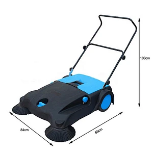 Good quality manual floor sweeper road sweeper brushes street sweeper machine for house and workshop or warehouse