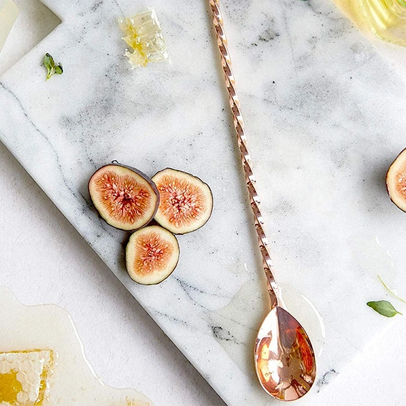 stainless steel bar muddler cocktail gold mixing spoon