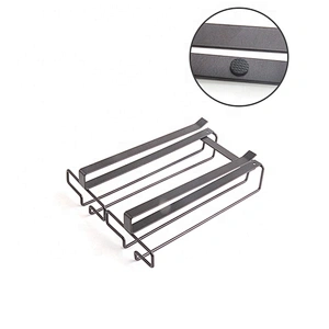 Under cabinet display rack drinking glass rack wine glass hanging rack