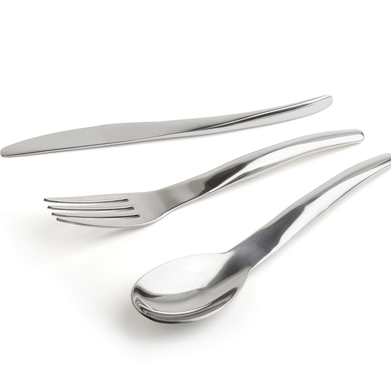 stainless steel portable travel cutlery set with straw in box