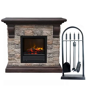 Outdoor fireplace Arch metal fireplace tool set