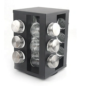 New style kitchen revolving spice rack for home kitchenware accessories